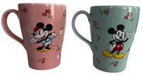 Minnie & Mickey Mouse Mug Set