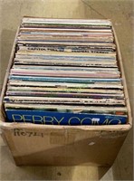 Box of 33s includes artists such as Perry Como,