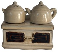Pier 1 Imports Butter Dish & Shakers