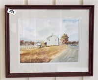 HENRY BELL WATERCOLOR PAINTING, AQUARELLE ARCHES