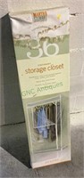 Martha Stewart stationary storage closet