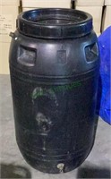 UPPL approximately 55 gallon rain barrel.   655.