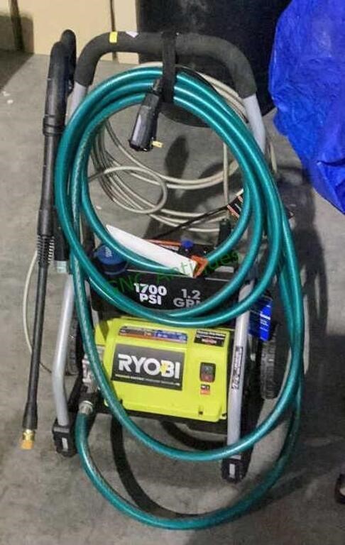 Ryobi brand 1700 psi electric power washer