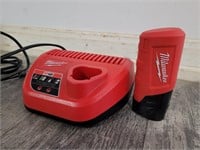 Milwaukee M12 Battery W/ Charger