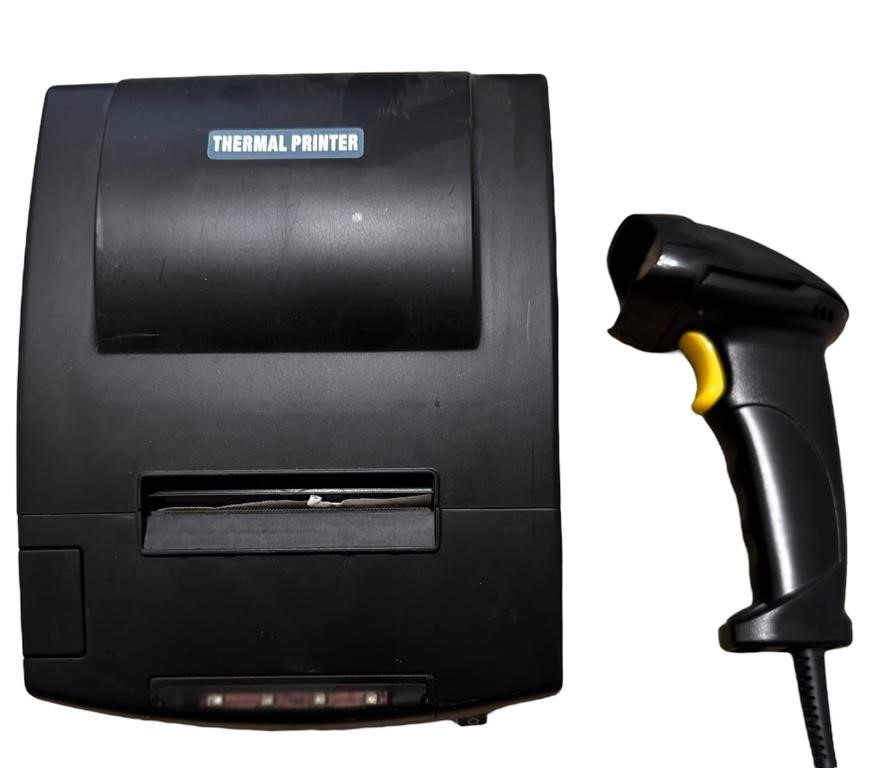 Receipt Printer & Bar Code Scanner