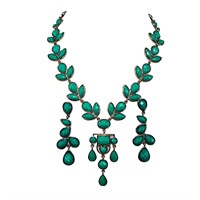 Amrita Singh Dune Faceted Bead Necklace & Earrings