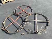 3pcs- conduit wire puller / snakes