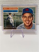 Roy Seavers 1956 Topps Baseball Card