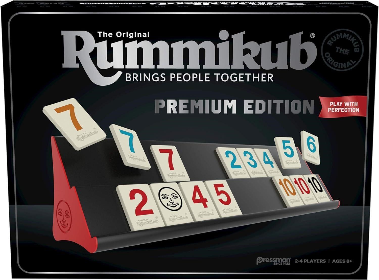 Pressman Rummikub - Racks  Engraved Tiles