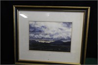 Framed & Matted Scene Picture
