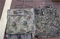 Travel Set 2 Garment Bags, 2 Multi Hanging Hangers