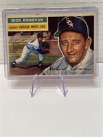 Dick Donovan 1956 Topps Baseball Card