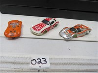 Three Slot Car GT Racers
