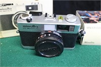 Vintage Minolta Camera & Flash