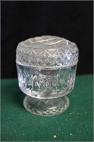 Vintage Avon Glass Pedestal Candy Dish