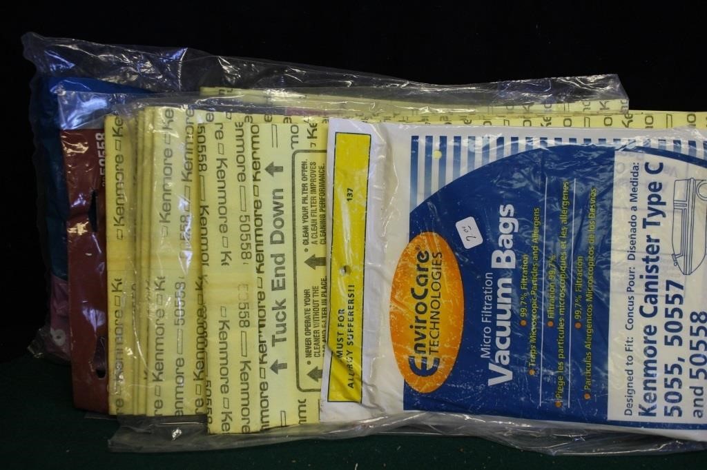 Collection of Vacuum Bags