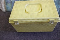 Vintage Sewing Box filled with thread
