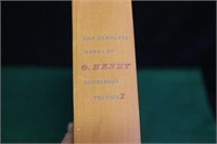 Vtg Book Complete Works of O Henry Vol 1-1953
