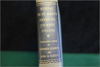 Vtg Book Moreau De St Merys Am Journal 1793-98