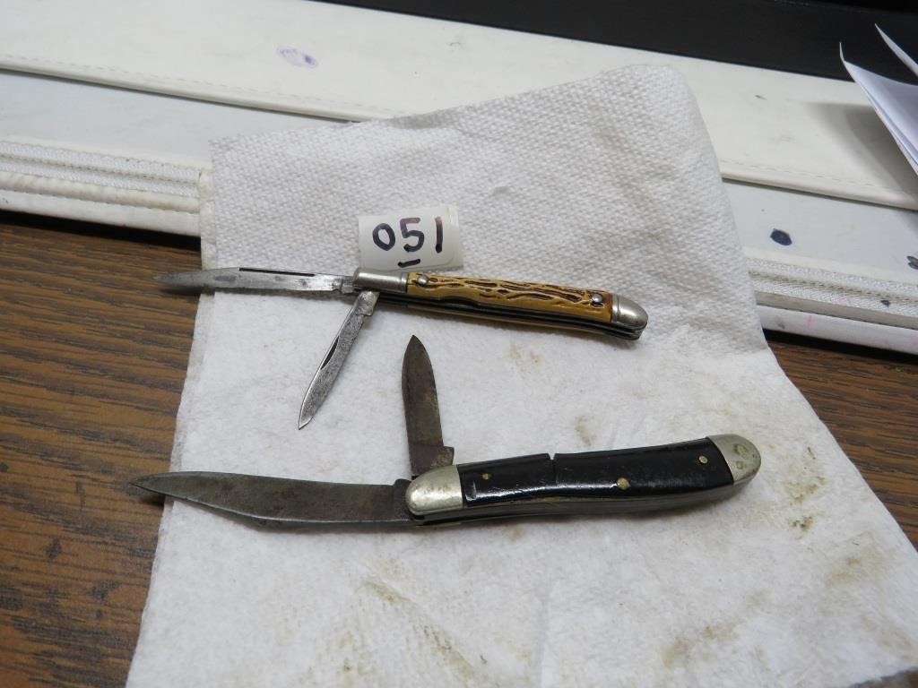 Vintage Colinal Pocket Knife  two Blade & early oe