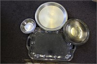 Collection of Silver Plate Servingware