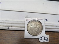 1889  Silver Dollar  Morgan