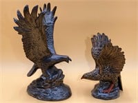 Eagle Decor W/ Handmade Coal Piece