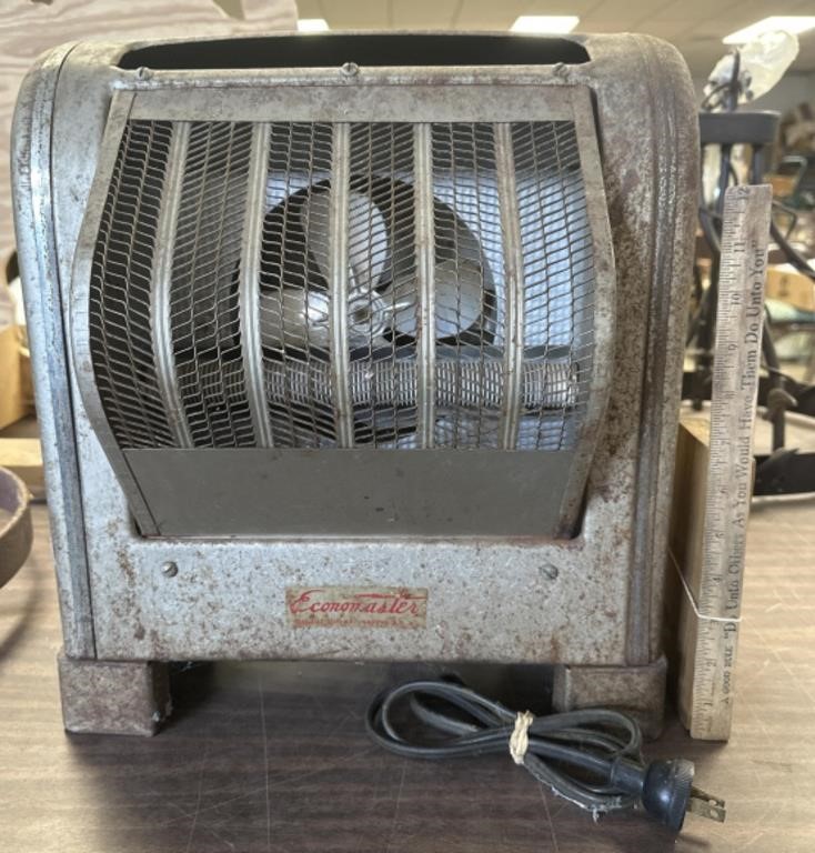 Vintage Econmaster electric heater untested