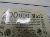 200000 Reichsbanknote  Mark