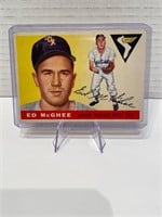 Ed McGhee 1955 Topps Baseball Card
