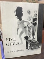 1960's Five Girls, by Sam Haskins, Rare Book