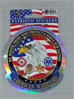 Patriotic sticker