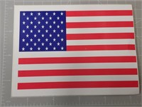Military sticker usa flag