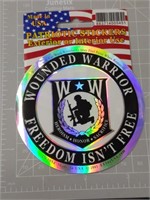 Military sticker wonder warrior