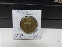 1966  Peru UN SOL deoro