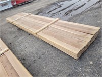 (48)Pcs 16' Cedar Lumber