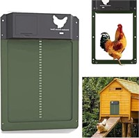 Automatic Chicken Coop Door  IPX4 (Green