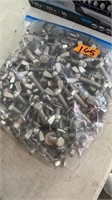 BAG OF STAINLESS STEEL BOLTS W/ WING NUTS
