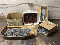 Assorted fasteners