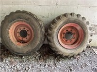 2 Bobcat Tires and Rims