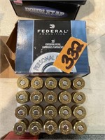 FEDERAL 45 AUTO 230 GR HOLLOW POIINT 20 ROUNDS