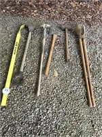 Burke Bar, Scraper , trench shovel