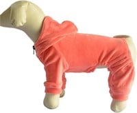 Dog Pajamas Lobster Pink M (Length 13)