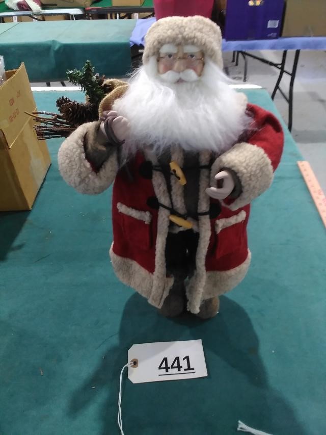 Santa - About 17 inches tall