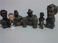 Lincoln and other busts