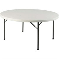 Lorell Banquet Folding Table  71D x 29.25H  Gray