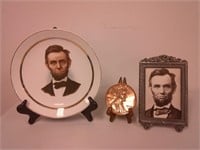 big penny, Lincoln pic, Plate