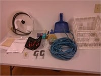 Milwaukee tool kit, ext. cord, washer hose