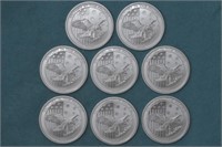 8 - 1/2ozt Silver .999 (4ozt TW) Rounds