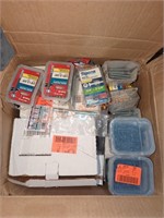 Box Lot of Assorted Screws and Bolts